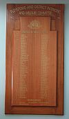 Pleystowe 1939-1945 Honour Board